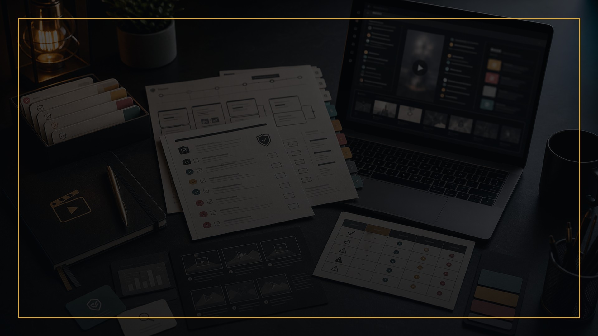 Policy-Aware AI Shorts Kit desk tools and upload scorecards