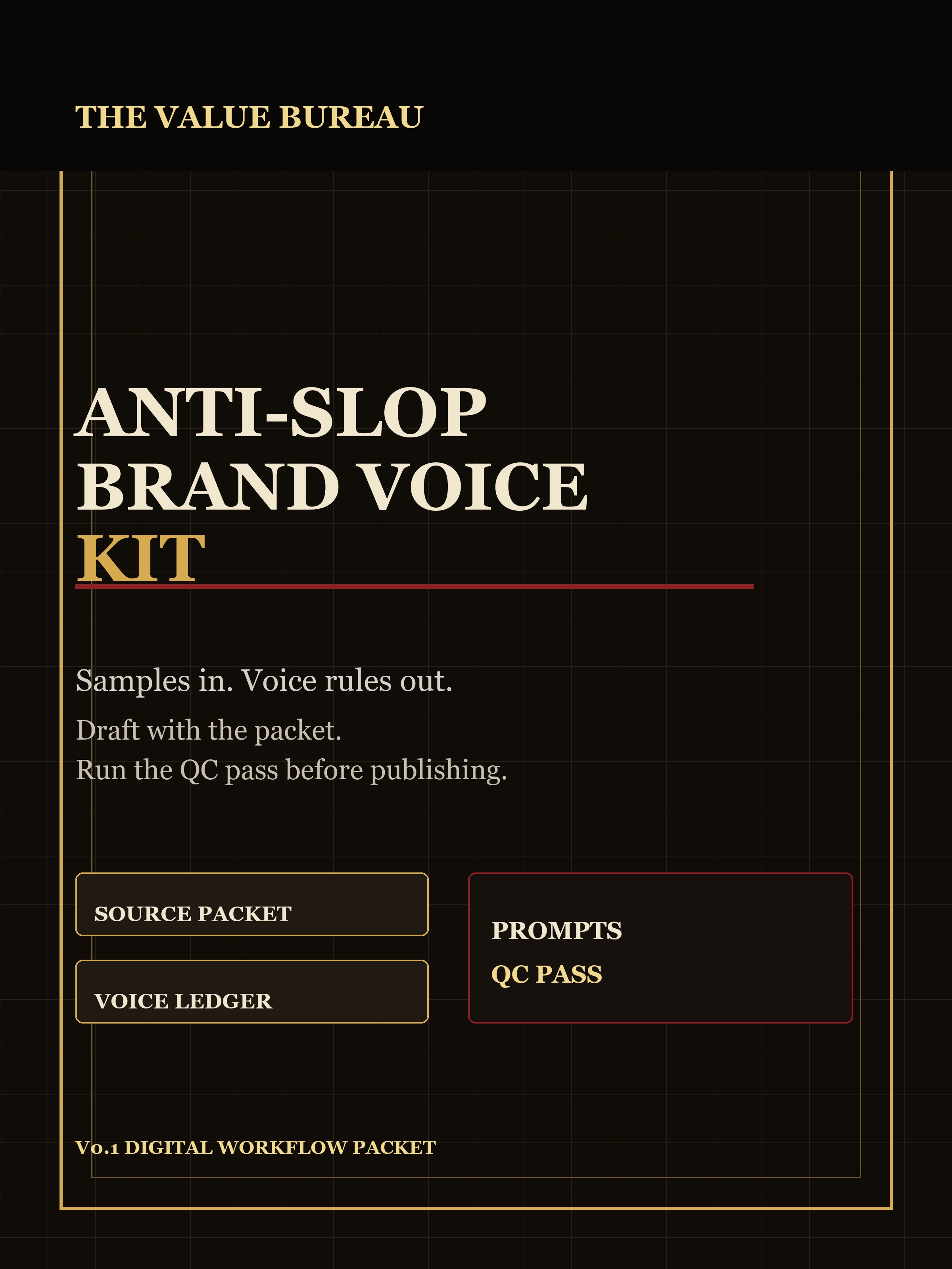 Anti-Slop Brand Voice Kit cover